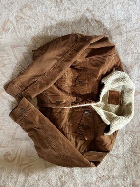 Levi’s Sherpa Lined Corduroy Trucker Jacket